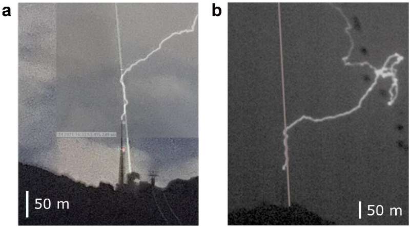 Lightning latches onto a laser, in the first time scientists have successfully diverted the path of a bolt with a beam