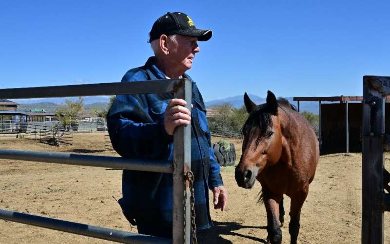 Lothar Rowe bought a parcel of land with its own well to ensure that he had water for his horses in Rio Verde, Arizona