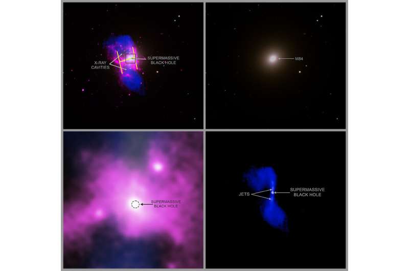 M84: 'H' is for hot and huge in Chandra image