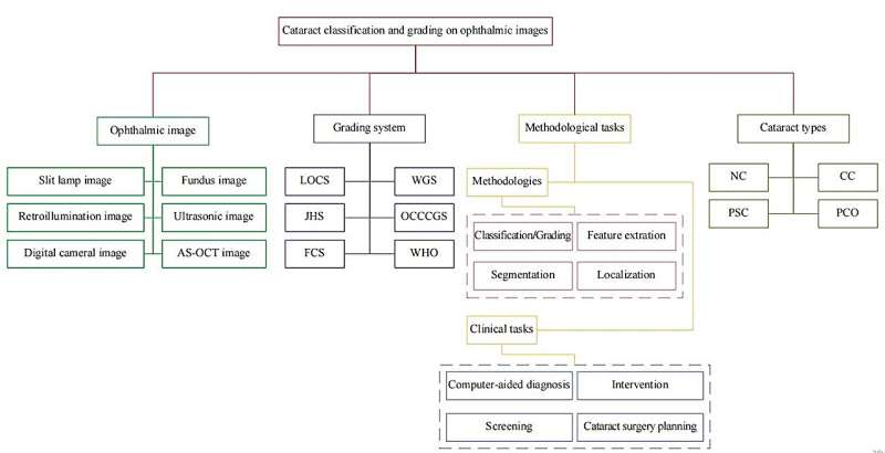 Machine learning for cataract classification/grading on ophthalmic imaging modalities: A survey