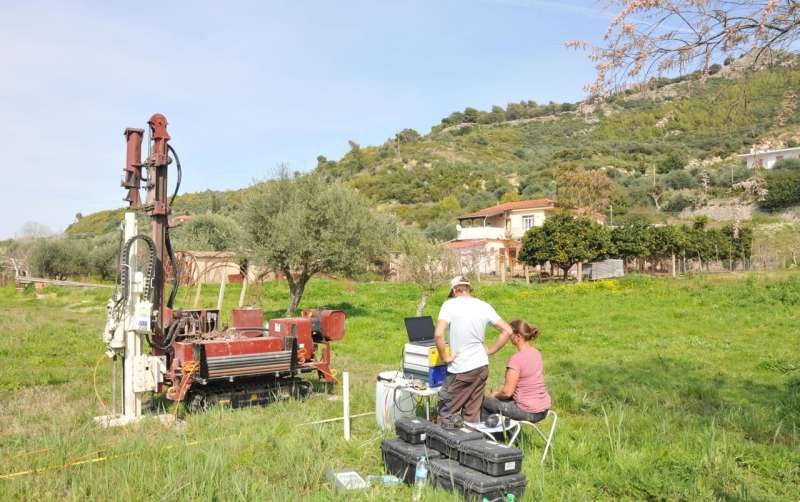 Mainz University contributes to recent discovery of the temple of Poseidon located at the Kleidi site near Samikon in Greece