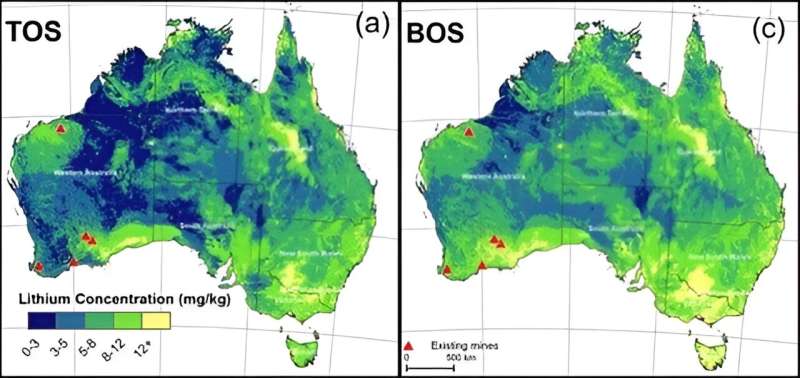 Mapping Australia's hidden lithium reserves