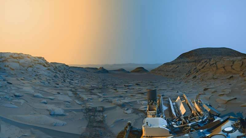 Mars has far fewer minerals than earth does