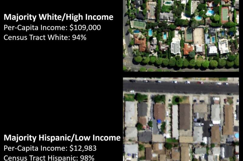 Money to burn: wealthy, white neighborhoods losing their heat shields
