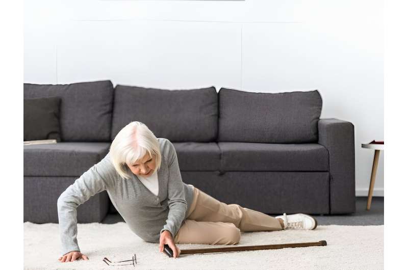 More than one in four older adults report falling in the previous year