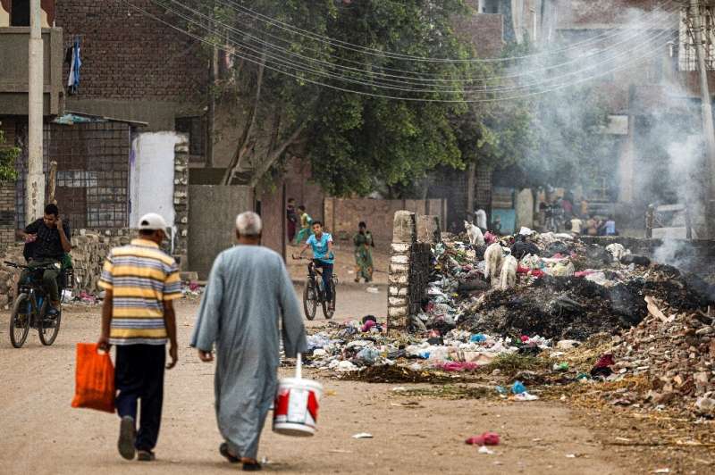 More than two thirds of of Egypt's waste is 'inadequately managed', says the World Bank