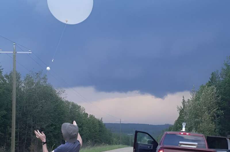 Movie-inspired technology successfully collects hail data from eye of the storm