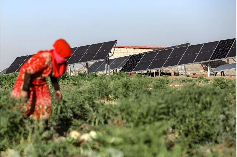 Much of Syrian farmers' solar infrastructure is used, worn-out panels, or low-grade solar systems mostly made in China