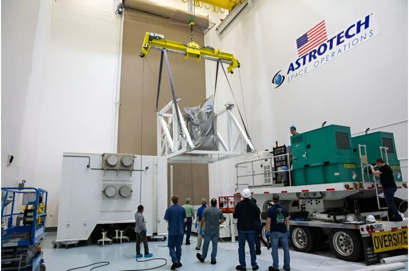 NASA climate science spacecraft PACE arrives for launch