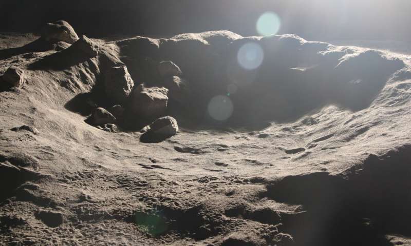 NASA has simulated a tiny part of the moon here on Earth
