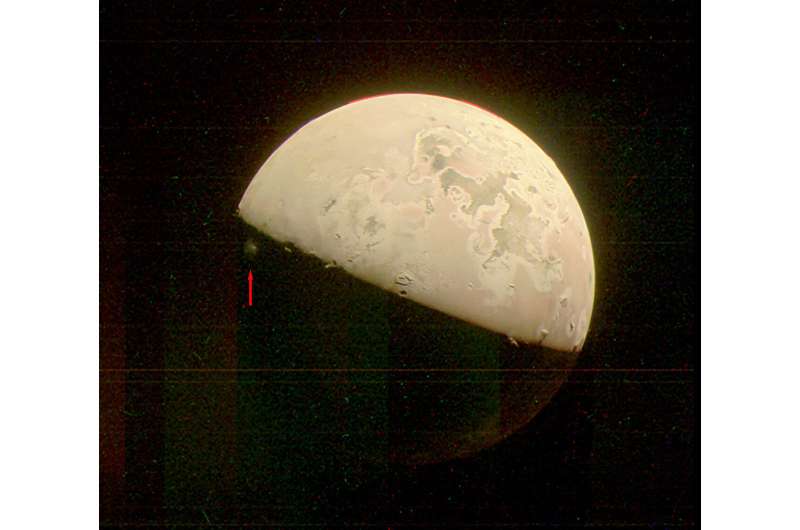 NASA's Juno to get close look at Jupiter's volcanic moon Io on Dec. 30