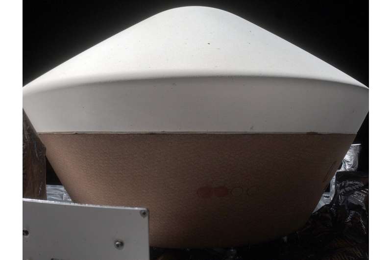NASA’s OSIRIS-REx spacecraft views sample return capsule’s departure