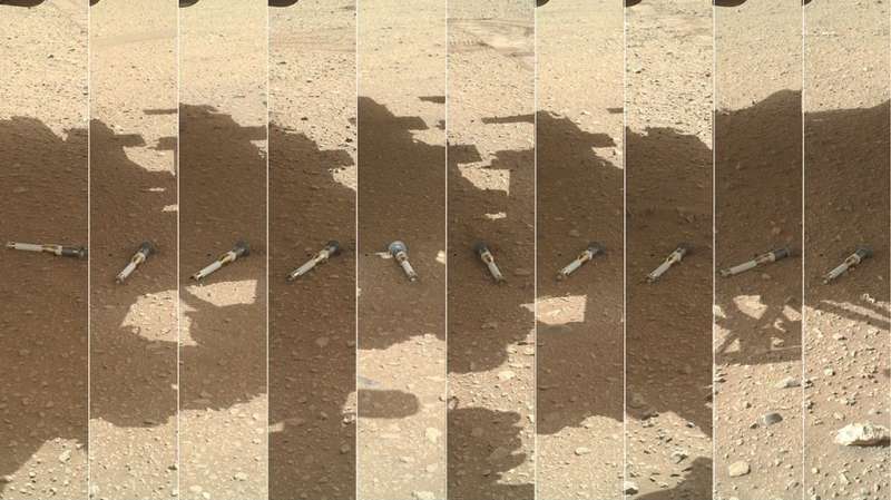 NASA’s Perseverance rover shows off collection of Mars samples