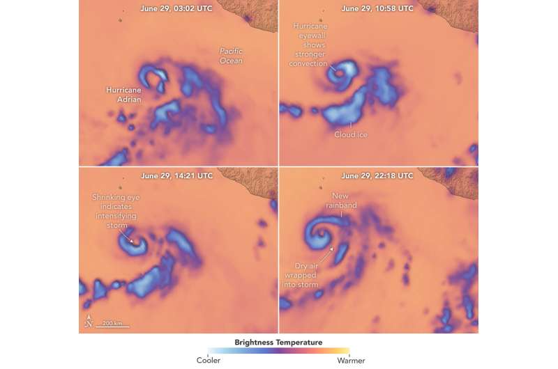 NASA's TROPICS offers multiple views of intensifying hurricanes