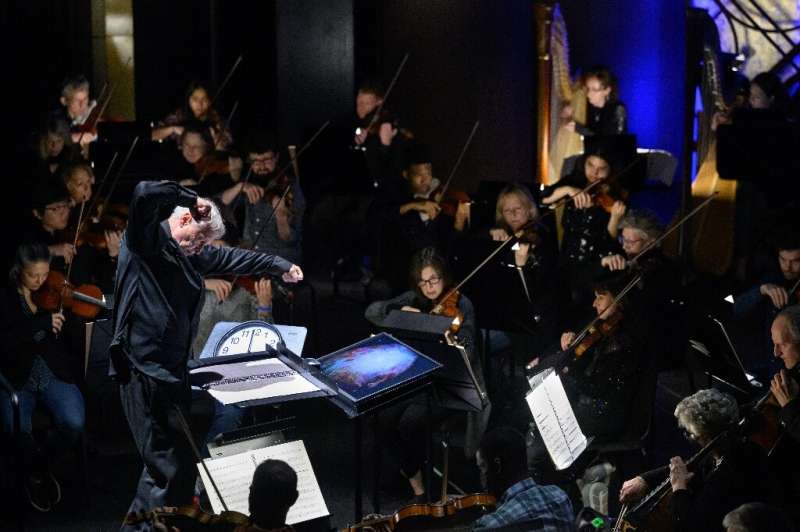 National Philharmonic music director and conductor Piotr Gajewski has collaborated with NASA on previous audio-visual projects, 