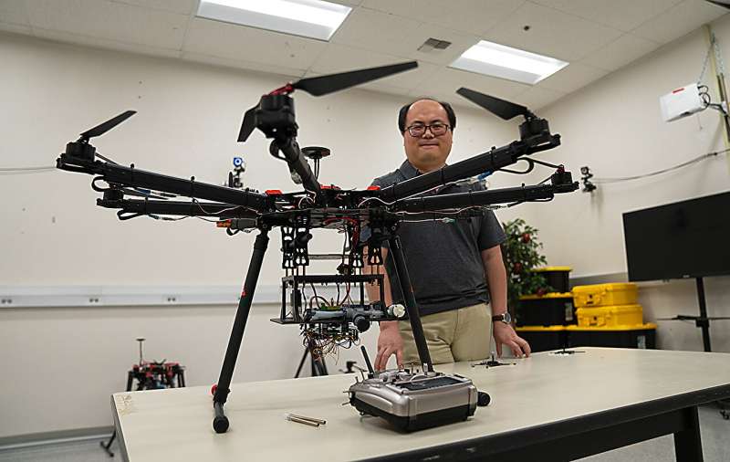 New drone research advances wildfire monitoring
