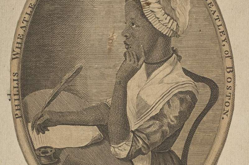 New poem by famed early American poet Phillis Wheatley discovered
