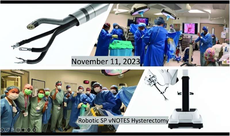New robotic SP platform for transvaginal natural orifice transluminal endoscopic surgery (notes)
