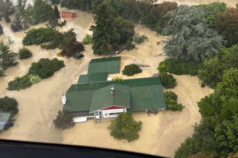 New Zealand has declared a national state of emergency as severe tropical storm Gabrielle swept away roads, inundated homes and 