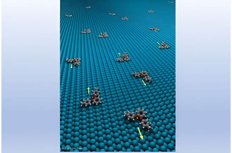 Novel molecular motor moves with uni-directionality in straight line