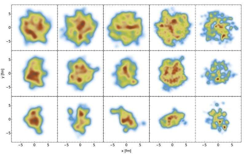 Nucleons in heavy ion collisions are half as big as previously expected