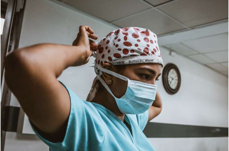 health nurse with mask
