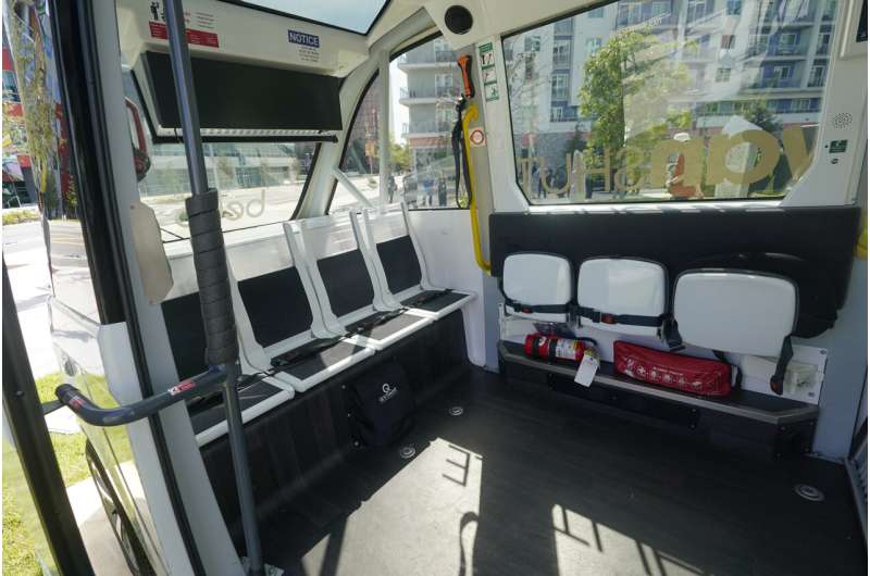 Orlando, Florida, debuts self-driving shuttle that will whisk passengers around downtown
