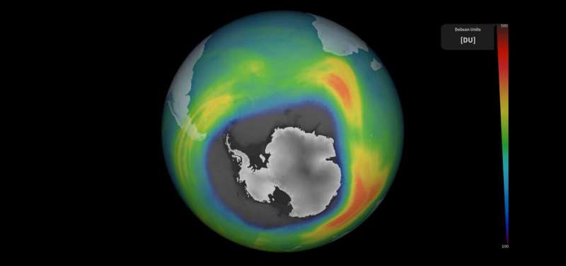 Ozone hole goes large again