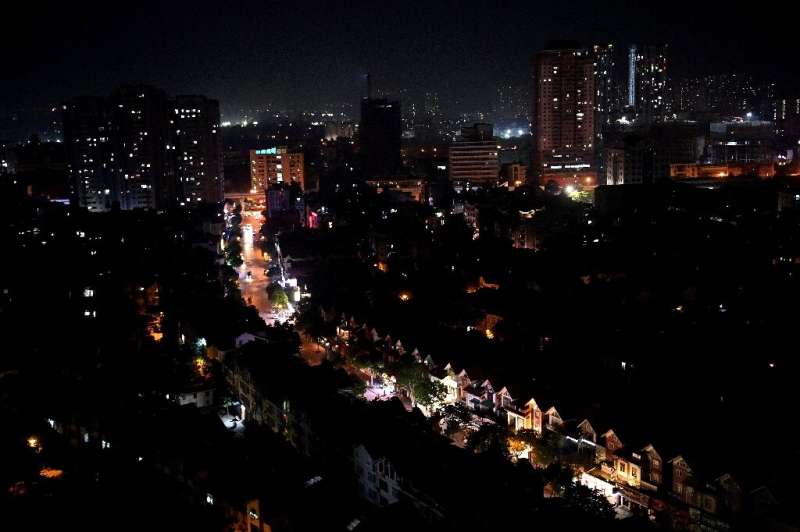 Parks in Hanoi are now plunged into total darkness after 11 pm, while two-thirds of street lights are also switched off at the s
