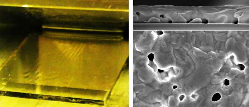 Cellules solaires en pérovskite issues de l'enrobeuse à matrice fendue - un pas vers la production industrielle