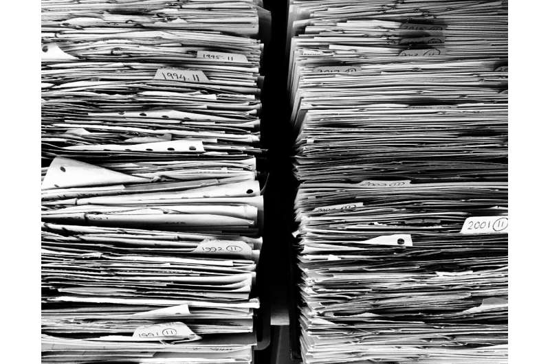 piles of paperwork