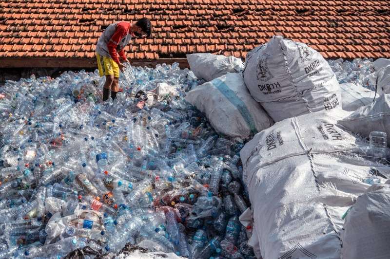 Plastic waste exceeded 350 million tonnes in 2019, with less than 10 percent of it recycled, the OECD has said