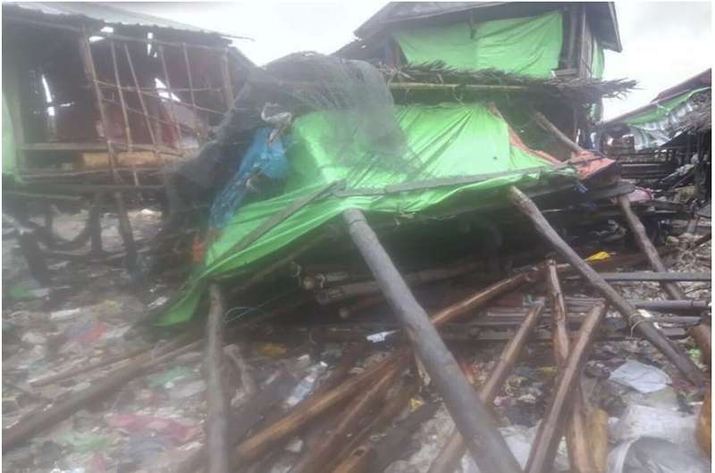 Powerful Cyclone Mocha makes landfall in Myanmar, tearing off roofs and killing at least 3