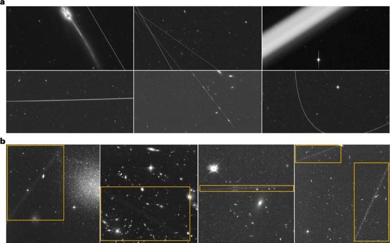Problem of satellite trails marring Hubble images is growing worse