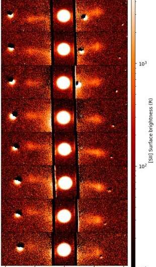 PSI's I/O Observatory detects a large volcanic eruption on Jupiter's moon Io