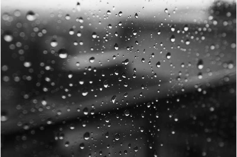 rain window sad