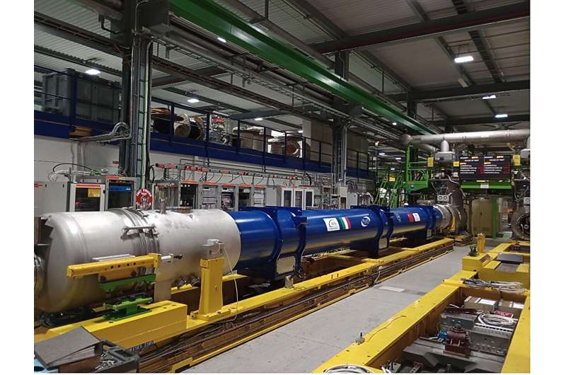 Recombination dipole prototype successfully tested for the LHC's high-luminosity upgrade
