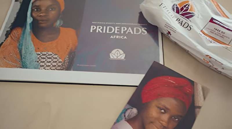 Reducing gender inequality, one biodegradable menstrual pad at a time