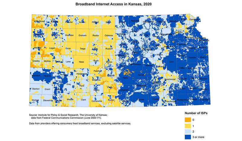 Research on broadband in Kansas recommends statewide strategy to improve infrastructure