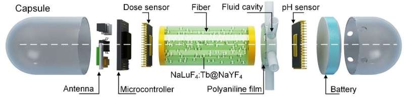 Researchers invent novel ingestible capsule X-ray dosimeter for real-time radiotherapy monitoring