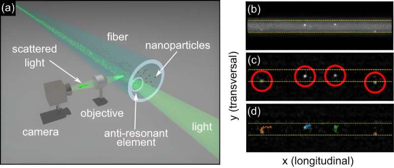 Researchers investigate new physical phenomena on the nanoscale with microstructured fibers