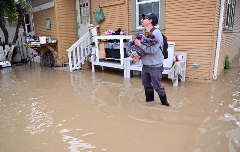 Residents of Pajaro had to abandon their homes after a levee broke