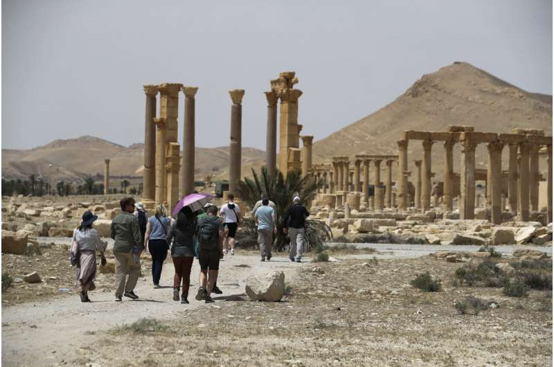 Restoration lags for Syria's famed Roman ruins at Palmyra and other war-battered historic sites