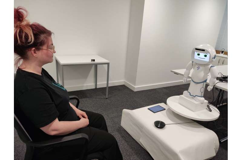 Robots can help improve mental wellbeing at work – as long as they look right