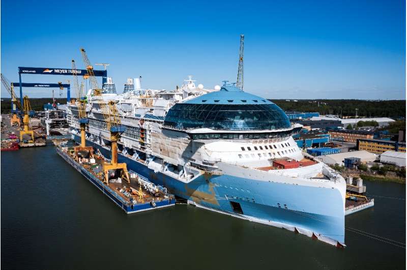 Royal Caribbean's luxurious new vessel Icon of the Seas will be the world's largest cruise ship