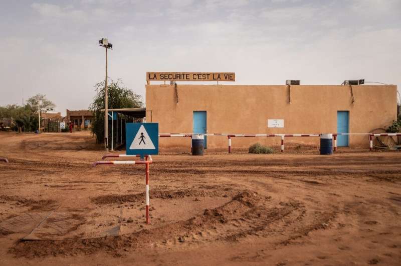 'Safety is life' reads a sign at the entrance of Niger's Cominak mine