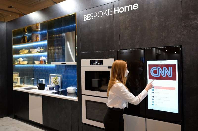Samsung Electronics company's Bespoke Home appliances introduced at CES in Las Vegas are part of a trend toward home devices bei