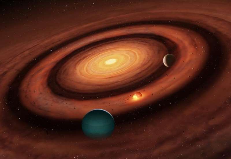 'Sandwich' discovery offers new explanation for planet formation