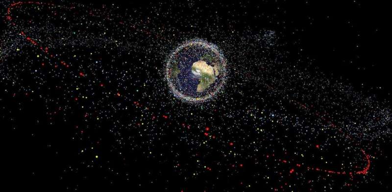 Satellites and space junk may make dark night skies brighter, hindering astronomy and hiding stars from our view