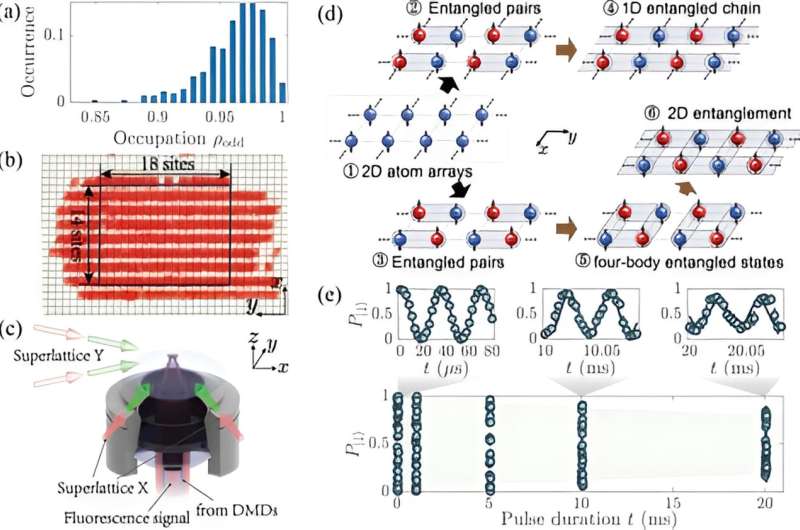 Scalable multipartite entanglement achieved with ultracold atoms in optical lattice